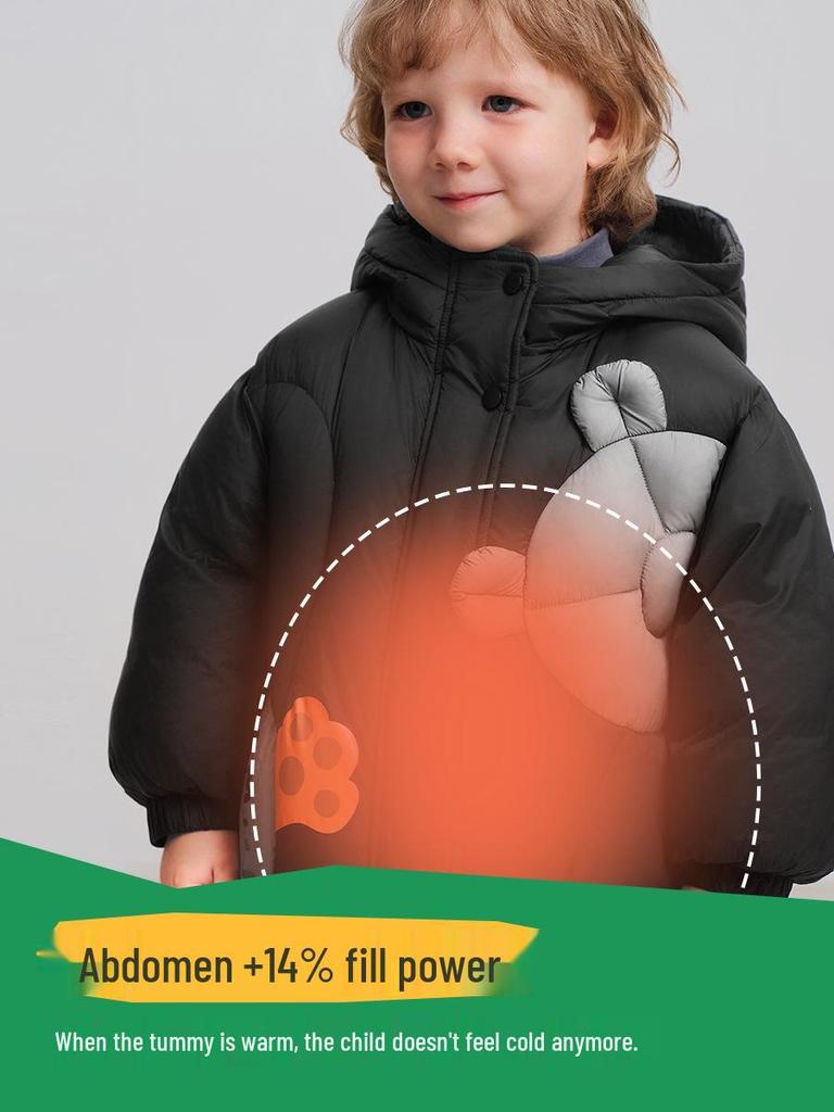 2025 Winter Mid-Length Down Jacket for Girls - Triple-Proof, 90% White Duck Down