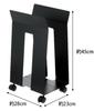 Yamazaki Jitsugyo Cardboard Storage Cardboard Paper Bag Stocker Frame Black 3302 &