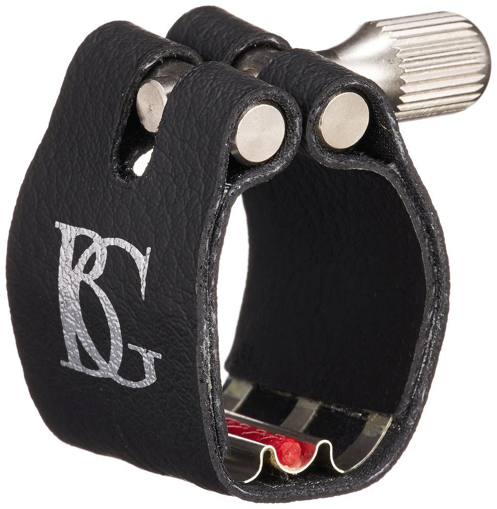 BG Revelation Silver Ligature for Clarinet with Silver Plated Support, L4RS