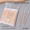 Ultra-Fine Disposable Cotton Swabs for Nail Art – Precision Pointed for Cleaning Nail Grooves