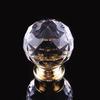 20/30/40mm Crystal Glass Kitchen Cabinet Cupboard Drawer Knob Wardrobe Handle