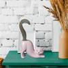 small ceramic flower pot cute cat tail design