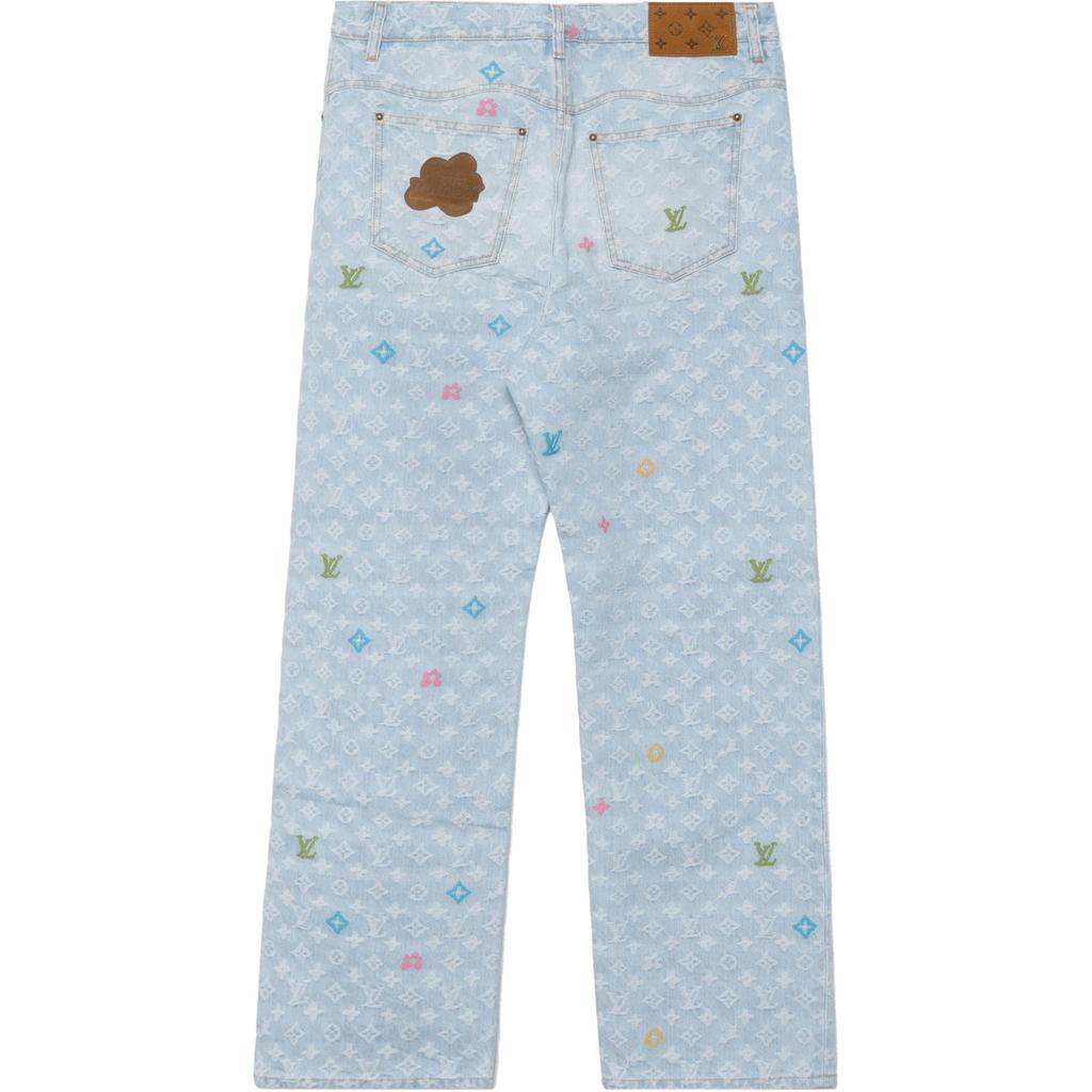 Louis Vuitton By Tyler The Creator Monogram Denim Pants 1AFPV5