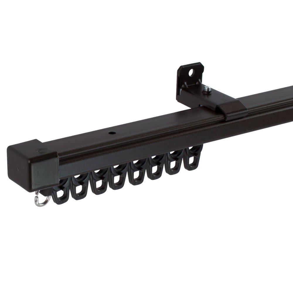 

ТОМОЯСУ Штора Изготовлено по размерам Z3K Рельс, Одинарный, Раздвижной, Квадратный, Япония, 0.6-1м, Коричневый,