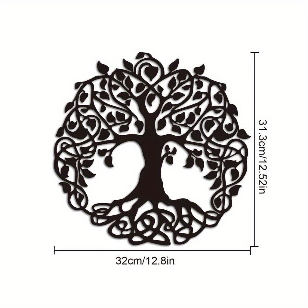Wrought Iron Wall Art Tree of Life Metal Housewarming Gift Home Decor