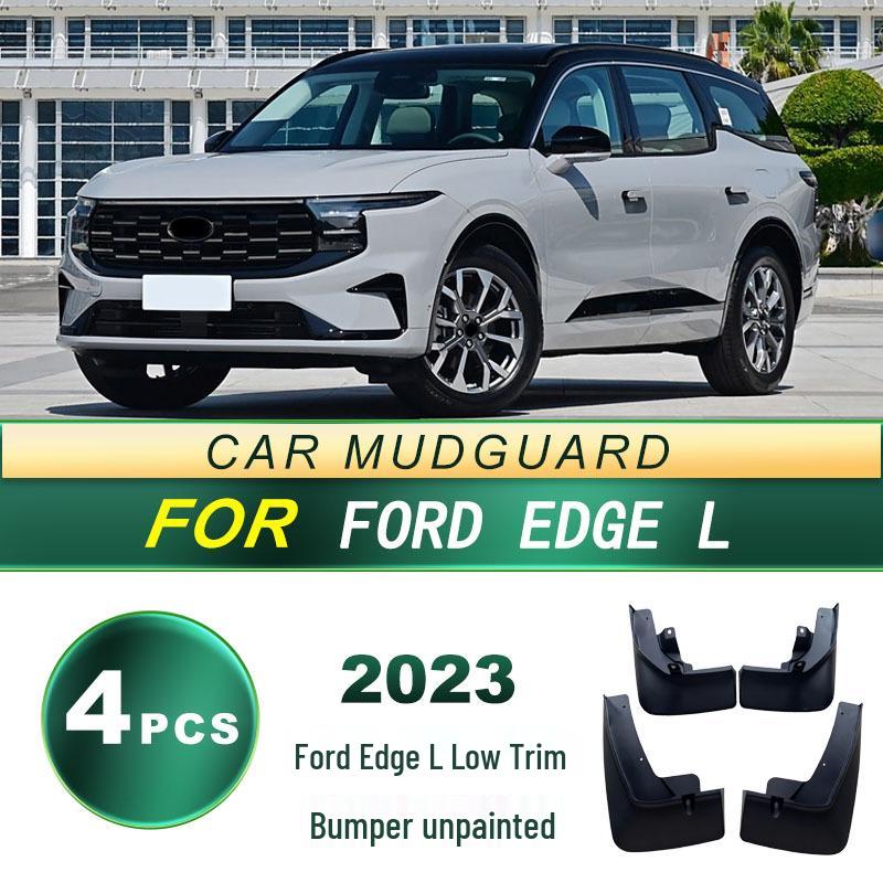 

2023 Ford Edge L Soft Rubber Mud Flaps, Unpainted Bumper Compatible