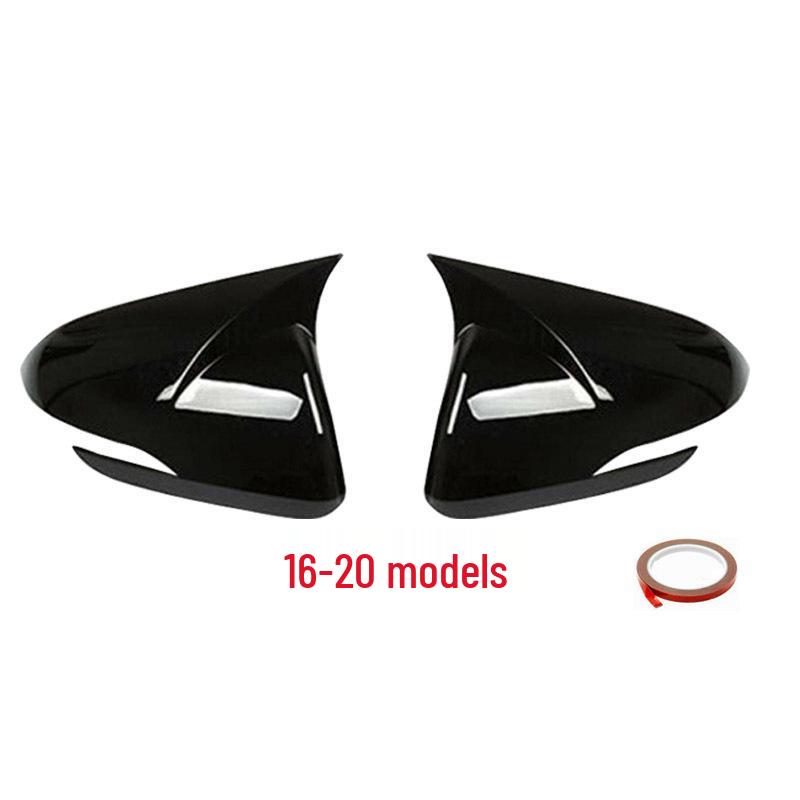 Cow Horn Rearview Mirror Cover for 2016-2020 Hyundai Elantra
