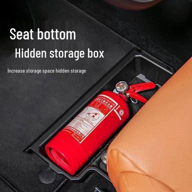 Leapmotor C16/C10 Car Seat Bottom Multifunctional Storage Box - Fits 26 Models, Decorative Part