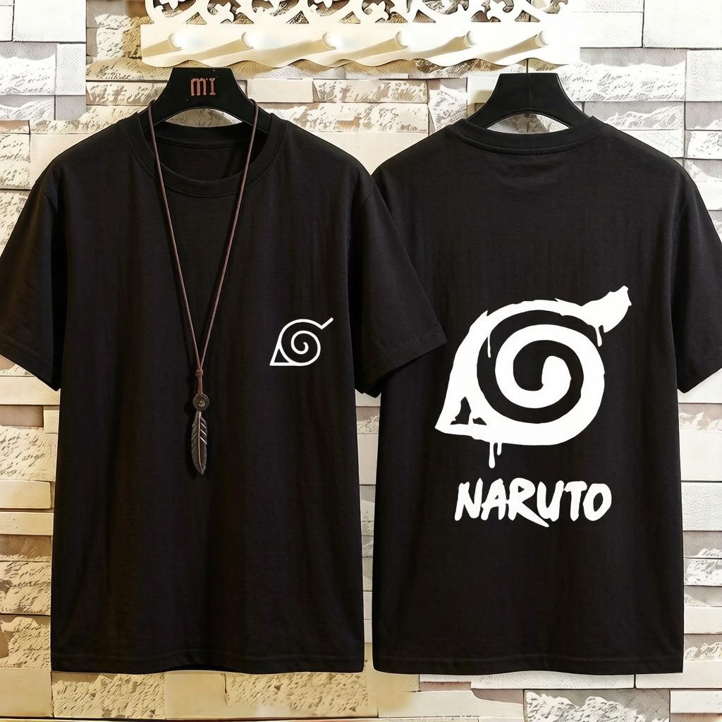 Jiraiya Tsunade Orochimaru Anime Printed T-shirt for Men's Summer Loose Casual Breathable Short Sleeved Family