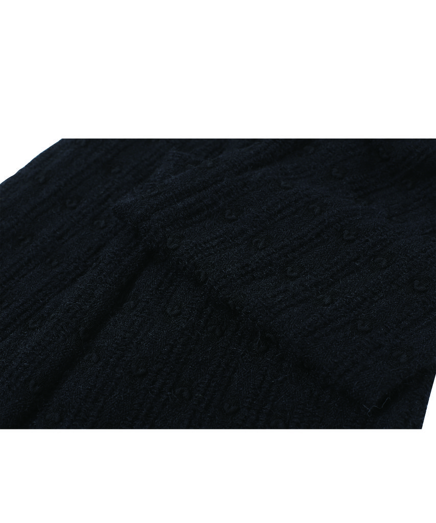 Cotton Rivers Club Lace Bootcut Leggings (Black)