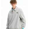 Fingercroxxit Unisex Schweres Polo-Sweatshirt