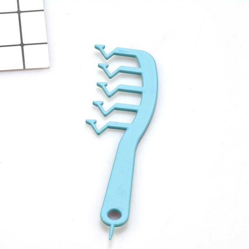 

Z-образная расческа для укладки волос для женщин - для формирования кудрявой челки, придания пышного объема, инструмент для стрижки и разделения волос