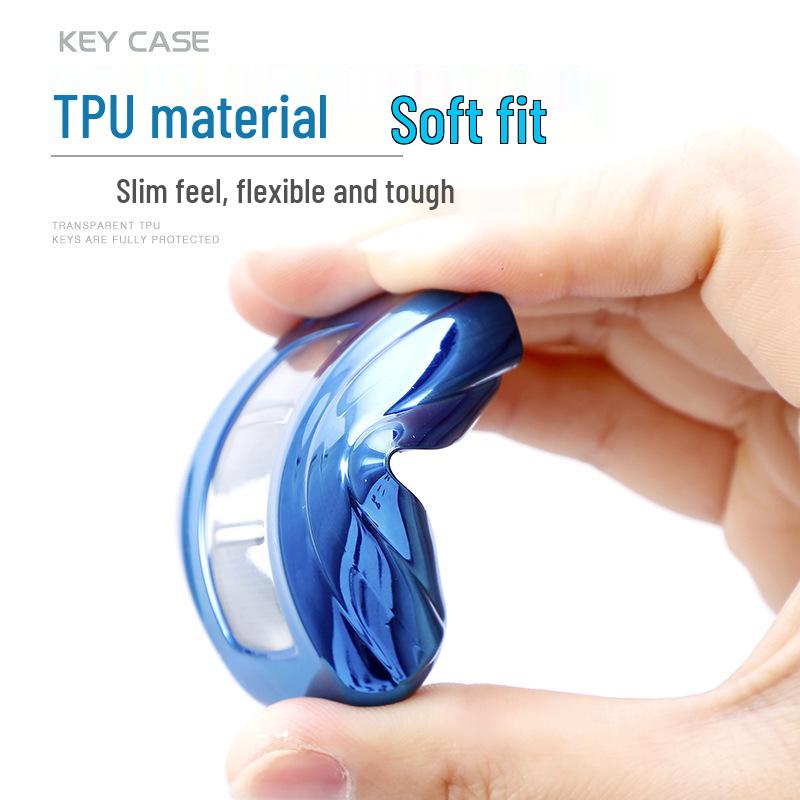 Beijing Hyundai Key Case for Elantra, ix35, ix25, Lingdong, Tucson, Sonata 9, Verna - Shell Buckle