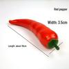 Simulated Chili Bell Pepper Fake Fruit Toy Model for Display