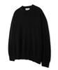 COSTUME O’CLOCK [Renewal Ver.] Soft Cotton Crew Neck Knit Vintage Brown Cooskt008Vbrown