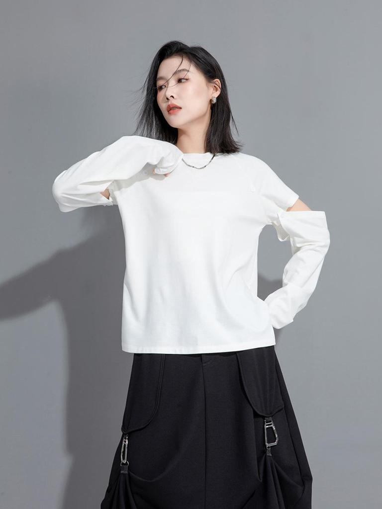 Oversized vintage Casual loose t shirt tops Women Spring summer t-shirt