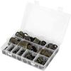 240pcs/Box High Press Hydralic Rubber Oil Pip Bonded Washer Metal Drain Plug Gasket Fit Combined Sealing Ring