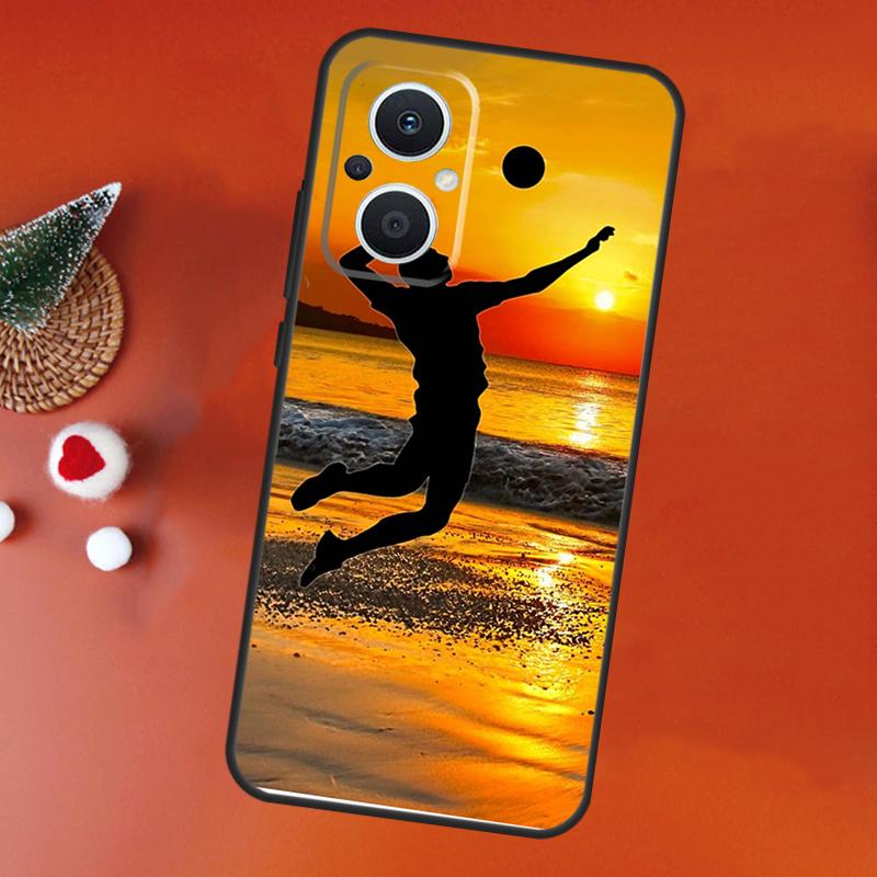 Volleyball Sport Case For OPPO Reno 10 8 7 4 5 6 Lite 2Z 4Z 5Z OPPO Find X5 X6 Pro X2 X3 Lite Neo Back Cover