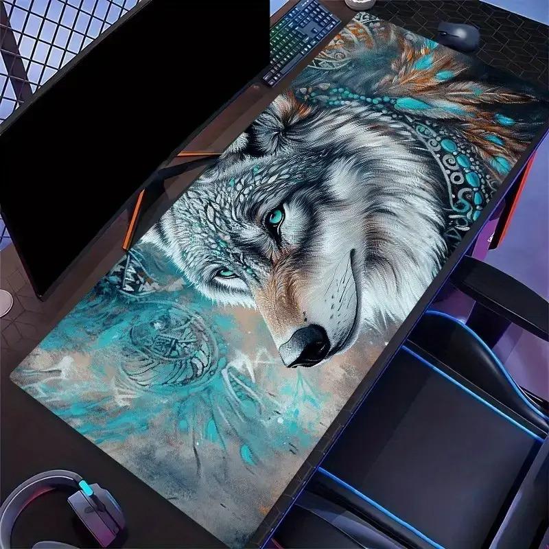 HighDensity Rectangle Cloth Mouse Pad Smooth Movement NonSlip For Office Gaming Study Laptop 400x800x2mm