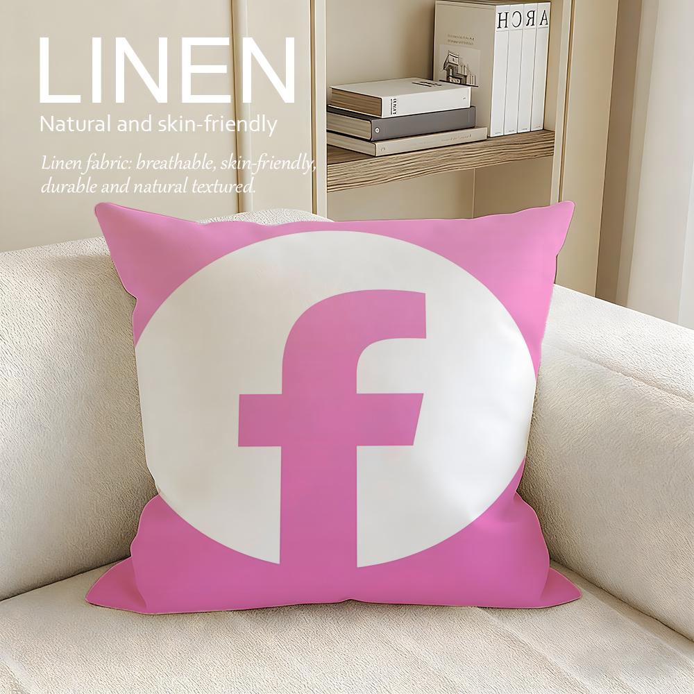 Brand Facebook Cushion Cover Pillowcase Set Pcs x x Breathable Washable Sofa Cushion Cover