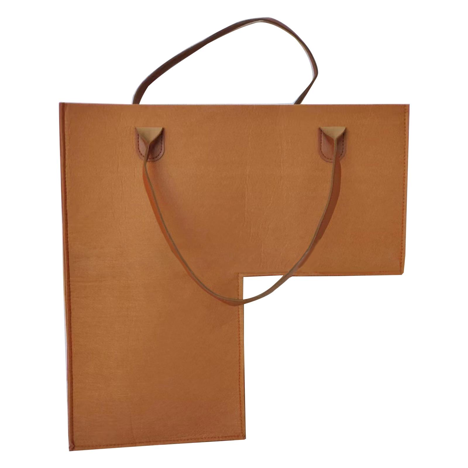 

Органайзер для хранения на лестнице, войлочная корзина с ручками, органайзер для одежды на ступеньках, сумка для хранения различных бытовых предметов A