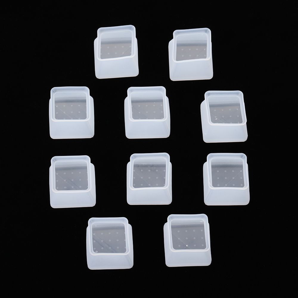New Small Large Brown Color Square Table Cover Silicone Chair Leg Caps
