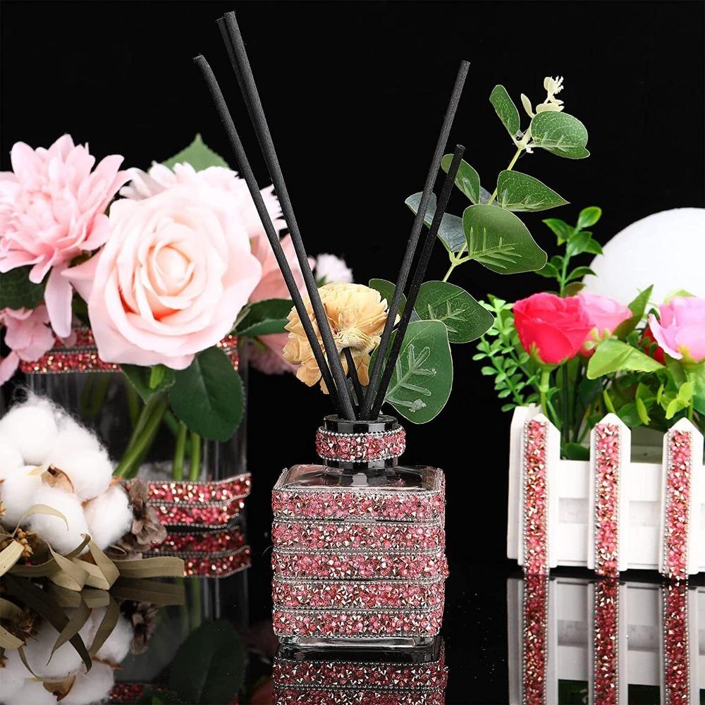 DIY Sticker Rhinestone Ribbon Bling Crystal Crystal Roll Glitter For DIY Art Craft