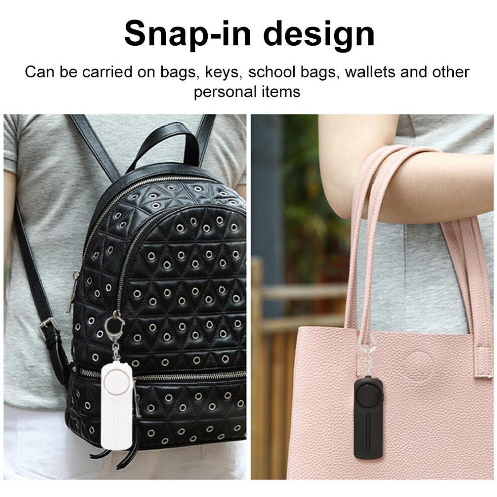 Emergency Personal Alarm For Women, Loud Siren And Strobe Light, Empowers Women In Everyday Life, Easy To Use Key Chain With Modern Design, Integrated