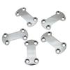 1/2/5PCS Marine Boat Belt Cam Buckle Plate Stainless Steel Durable Strap Fixing Cam Buckle For Sailing Yacht Accessories
