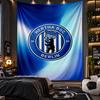 Wall Hanging Tapestry hertha bsc FC Print Cloth for Living Room Bedroom Home Decor