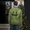 Men's Halloween Printed Corduroy Button Shirt