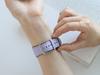 APOSTROPHE COMMA Leather Work Apple Watch Strap Leather Band_Light Purple
