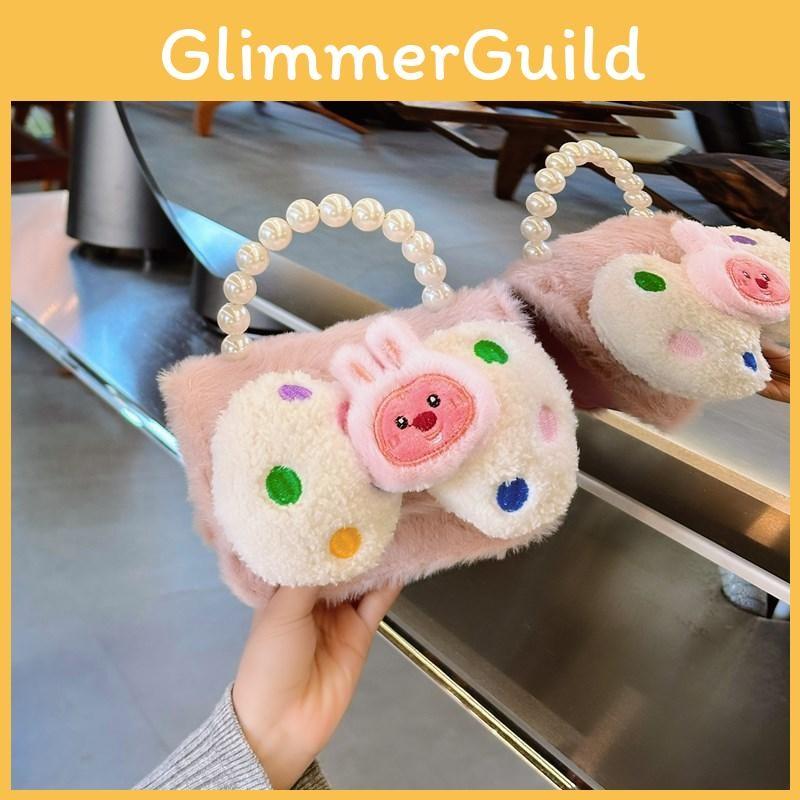 Soft Lovely Plush Shoulder Bag For Girls With Fun Cartoon Styles And Effortless Lightweight Feel