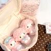 NEW Cute My Sweet Piano Soft Stuffed Plush Doll  Lovely Anime Pink Bowknot My Sweet Piano Lamb Backpack Pendant Soft Toy Gift