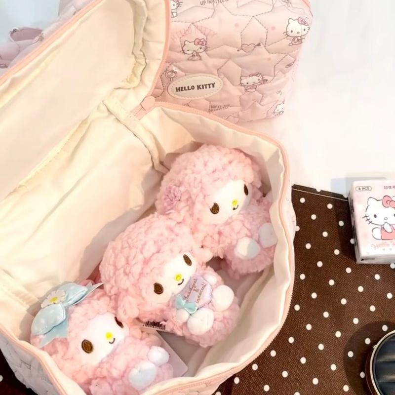 NEW Cute My Sweet Piano Soft Stuffed Plush Doll Lovely Anime Pink Bowknot My Sweet Piano Lamb Backpack Pendant Soft Toy Gift