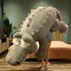 60-150cm New Alligator Plush Toys Lifelike Stuffed Animal Soft Plush Crocodile Piushion Filled Pillow Cushion For Girl Kids Gift