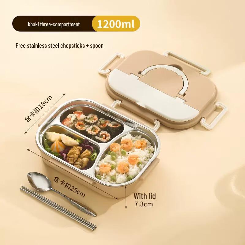 Jingxin 304 Stainless Steel Microwaveable Insulated Lunch Box