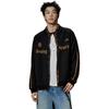 Li-Ning Sports Lifestyle Series Fashion Sports Letter Stripe Zipper Casual Jacket Unisex Jacket AWDVC91-2