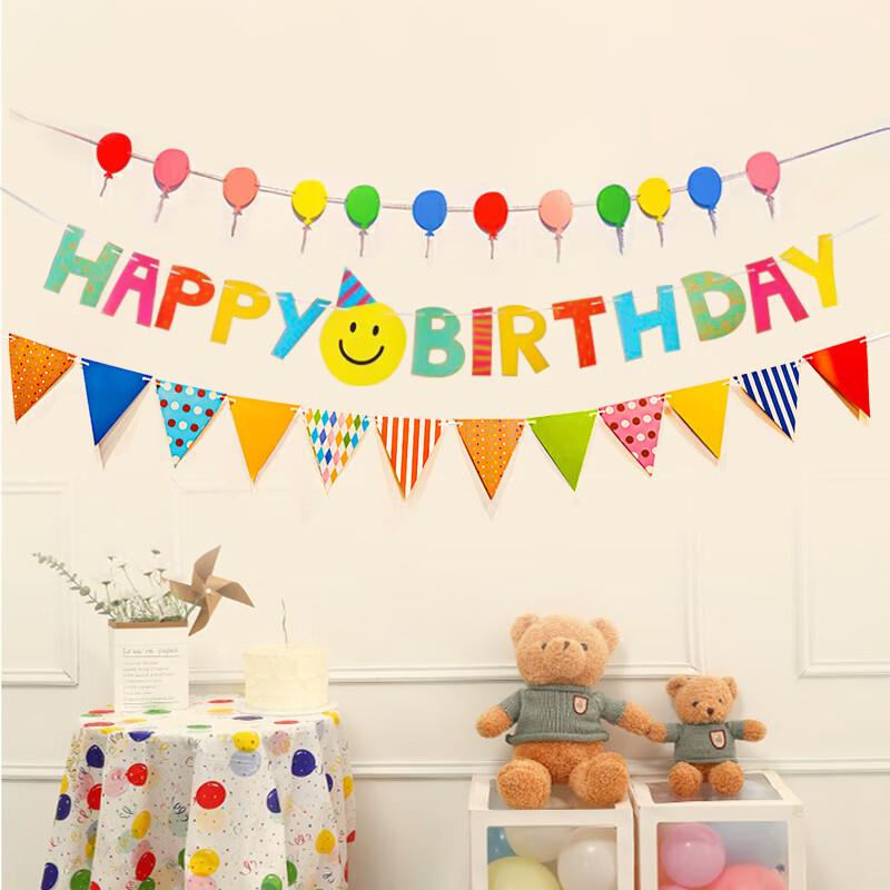 Yanyuji Birthday Decoration Banner Set