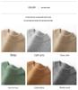 Men's High Neck Cashmere Sweater - Long Sleeve, Solid Color, Loose Knit Pullover for Autumn & Winter