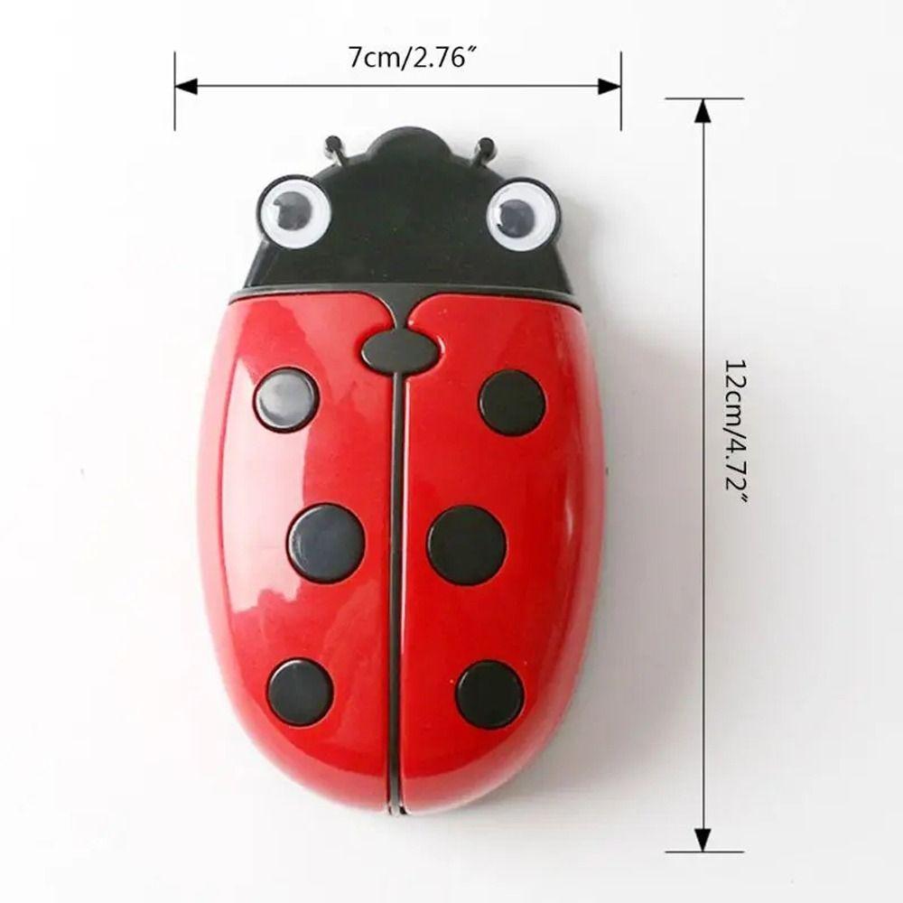 Ladybug Shape Whiteboard Marker Holder Storage Box Magnetic Erase  Office Supplies