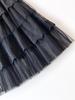 Women's High Waisted Slimming Sand Cake Skirt Half Skirt High-End Feeling Gauz Long Skirt Summer Hundred Fold Skirt
