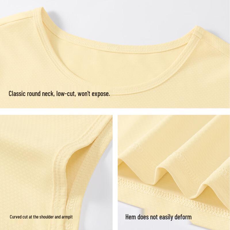 MINISO Women's Cool Breathable Sleeveless Sports Top