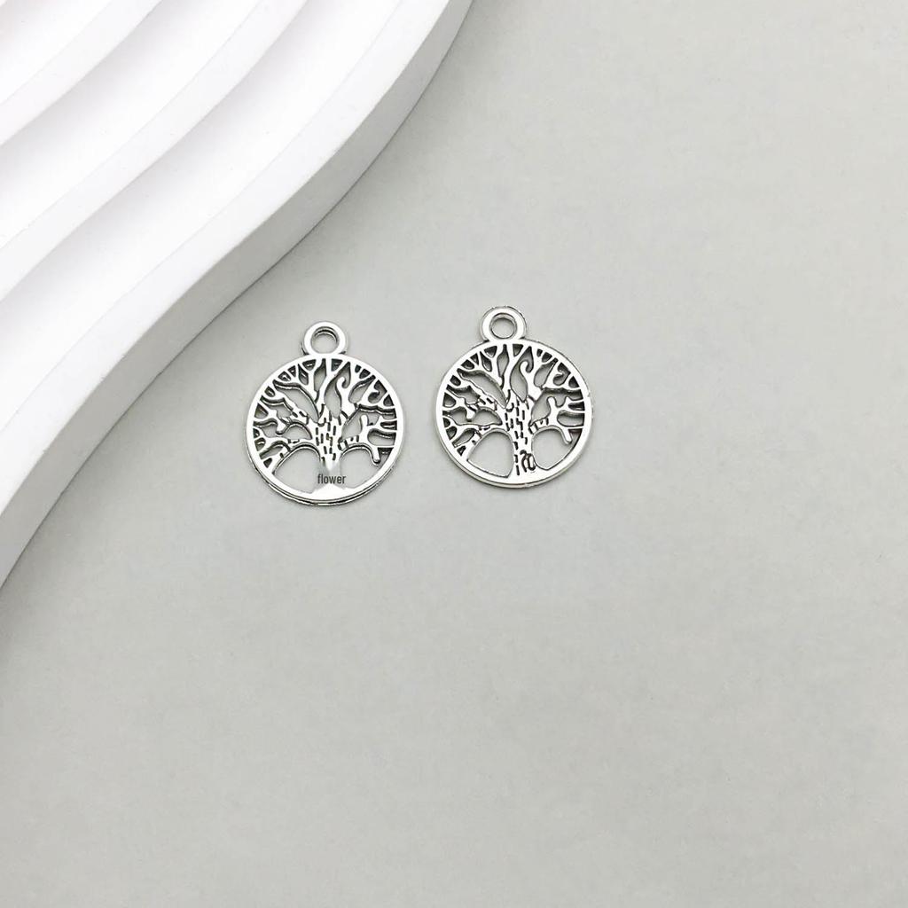 Uralter Silberlegierung Baum des Lebens Anhänger - DIY Schmuck Accessoire
