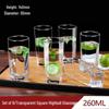 ZISIZ Transparent Handmade Glass Cup