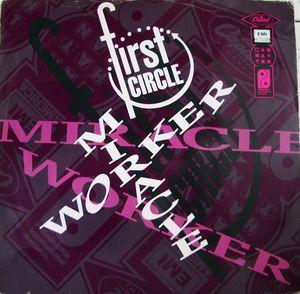 

7inch Record FIRST CIRCLE Miracle Worker EA232 EMI America 1987 UK Dance Electronica Used