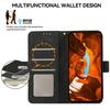 ABEEL For Samsung Galaxy S25 FE Case PU Leather Folio Stand View RFID Blocking Phone Cover
