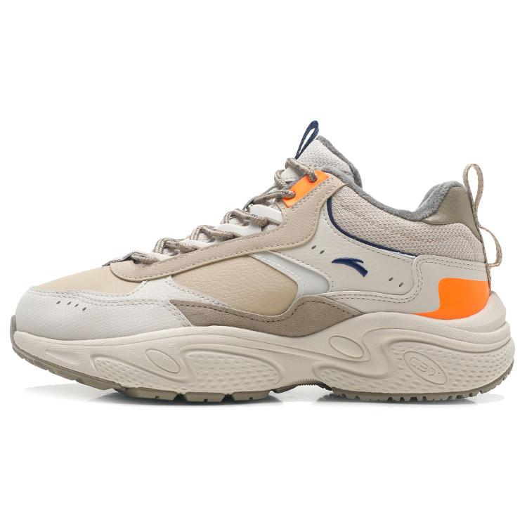 New Anta Life Collection Waterproof And Warm Low-Top Casual Shoes Men's Withered Wood Color 912348981-3