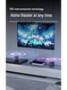 Portable Bluetooth Speaker with Colorful Lighting and Subwoofer for Outdoor Parties (Bluetooth 5.3)