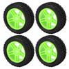 4PCS 75mm RC Car Tire U Type Rubber RC Vehicle Wheel Remote Control Car Tire for Wltoys 144001 114